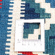Kelim Teppich - Oriental 104 x 100 cm - dunkelblau