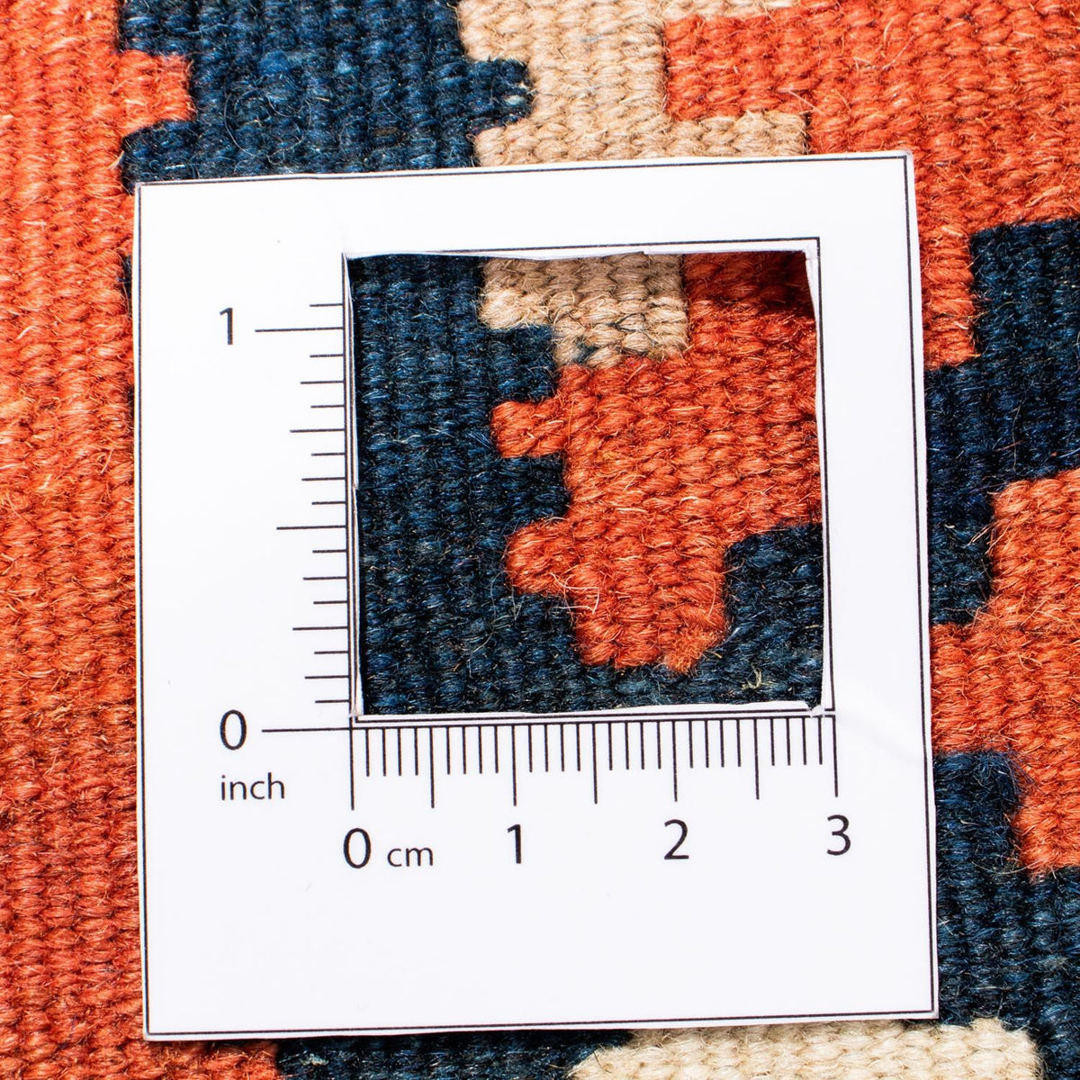 Kelim Teppich - Oriental 102 x 102 cm - rost