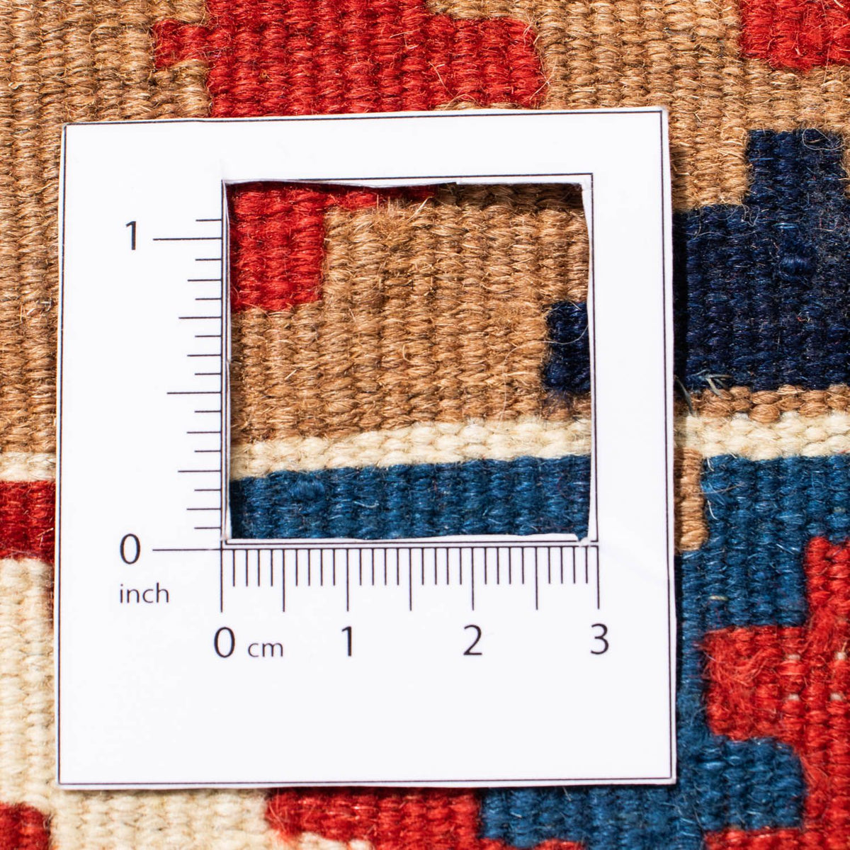 Kelim Teppich - Oriental 104 x 102 cm - blau