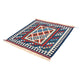 Kelim Teppich - Oriental 103 x 100 cm - dunkelblau