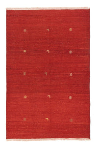 Gabbeh Teppich - Perser 187 x 121 cm - rot