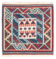 Kelim Teppich - Oriental 101 x 101 cm - beige