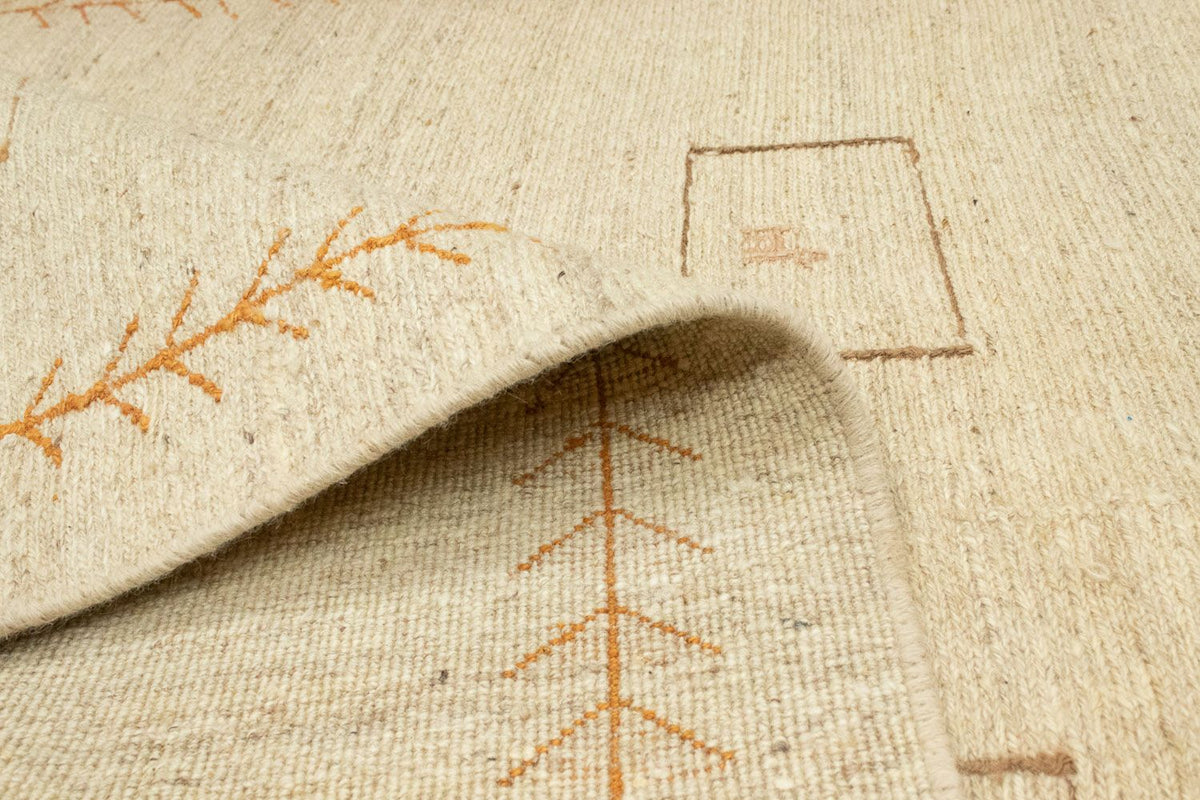 Gabbeh Teppich - Perser 188 x 139 cm - beige