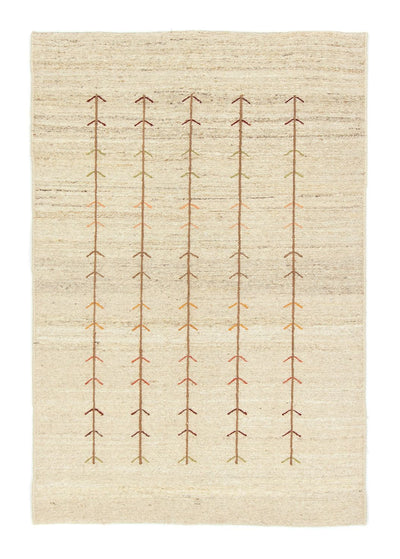 Gabbeh Persisch Teppich 101x145cm - Perserteppich Wollteppich