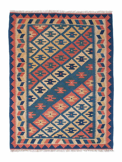 Kelim Teppich - Oriental 128 x 170 cm - mehrfarbig