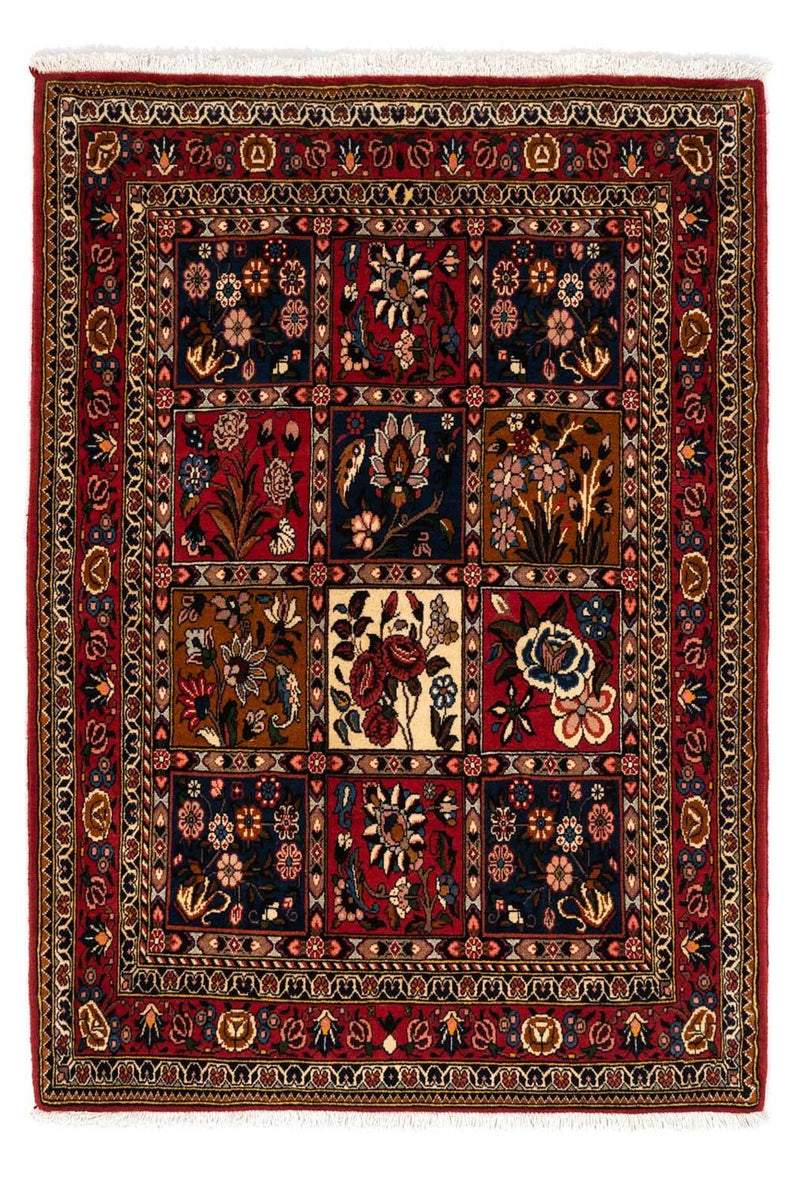 Perserteppich - Nomadic 158 x 112 cm - dunkelrot
