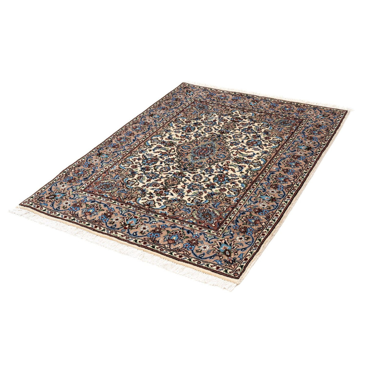 Perserteppich - Keshan 140 x 100 cm - beige