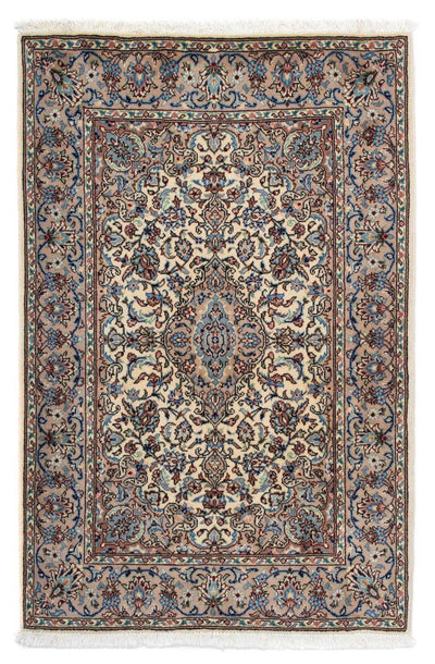 Keshan Teppich 98x147cm - Perserteppich - beige