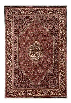 Perserteppich - Bidjar 243 x 167 cm - dunkelrot