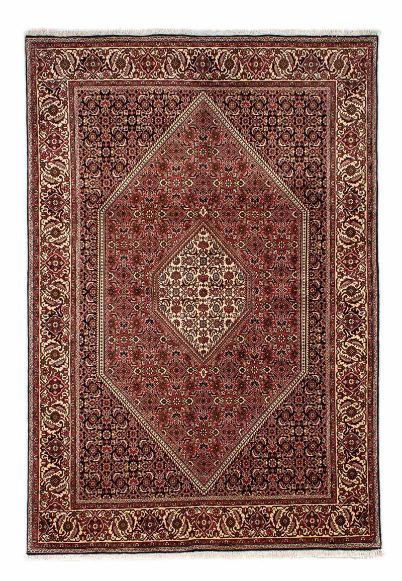 Perserteppich - Bidjar 243 x 167 cm - dunkelrot