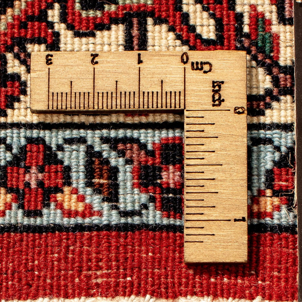 Perserteppich - Bidjar 310 x 83 cm - mehrfarbig