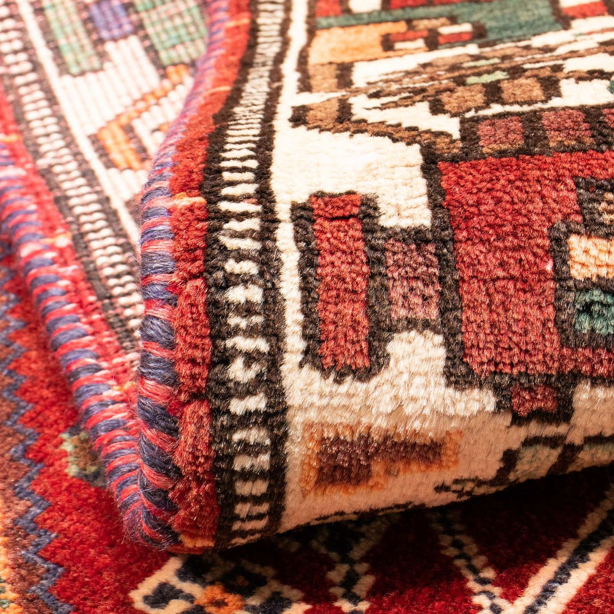 Perserteppich - Nomadic 152 x 103 cm - dunkelrot