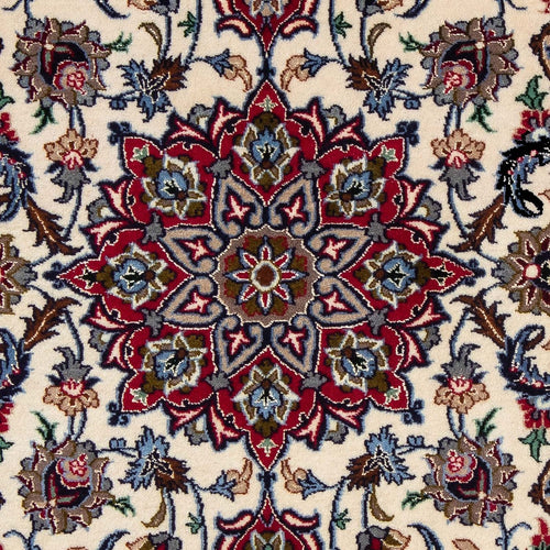 Perserteppich - Isfahan - Premium 102 x 70 cm - dunkelrot