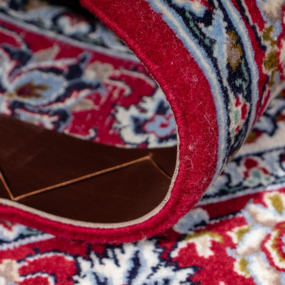 Perserteppich - Isfahan - Premium 102 x 70 cm - dunkelrot