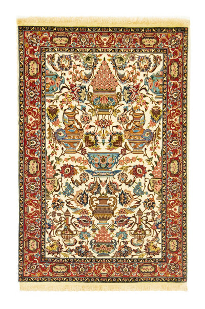 Ghom Teppich 101x152cm - Perserteppich