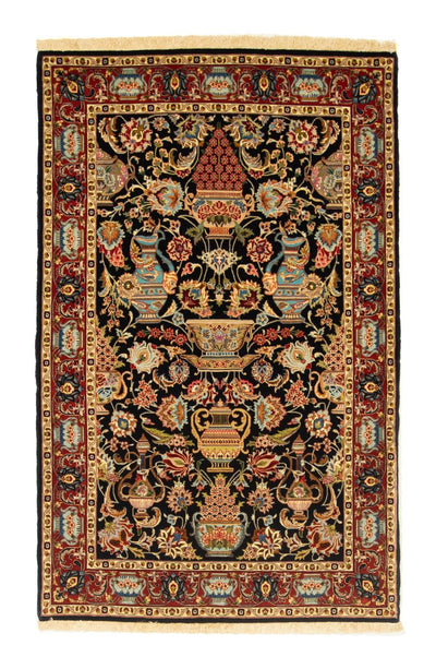 Ghom Teppich 102x158cm - Perserteppich
