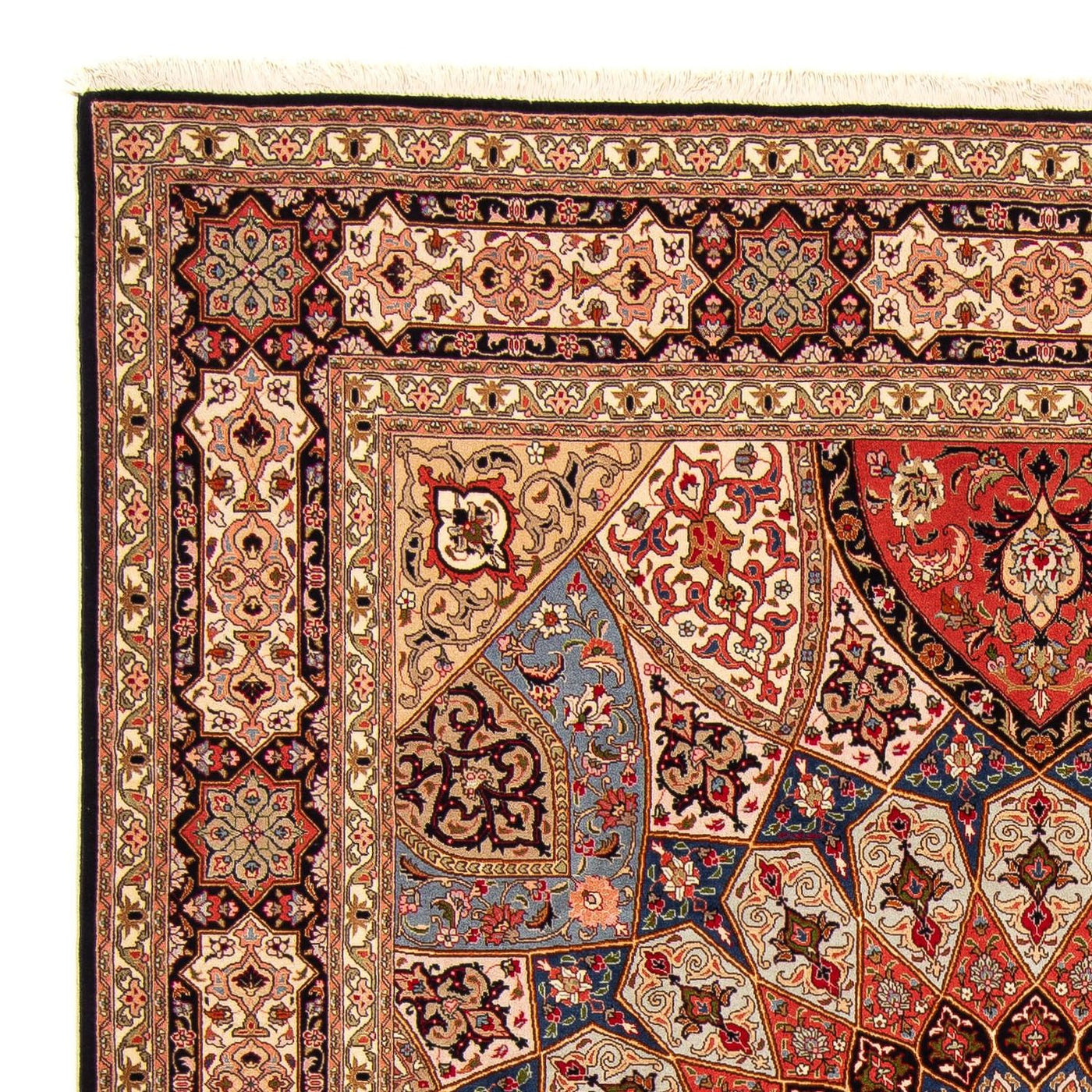 Täbriz - 50 Raj Teppich 252x205cm - Perserteppich
