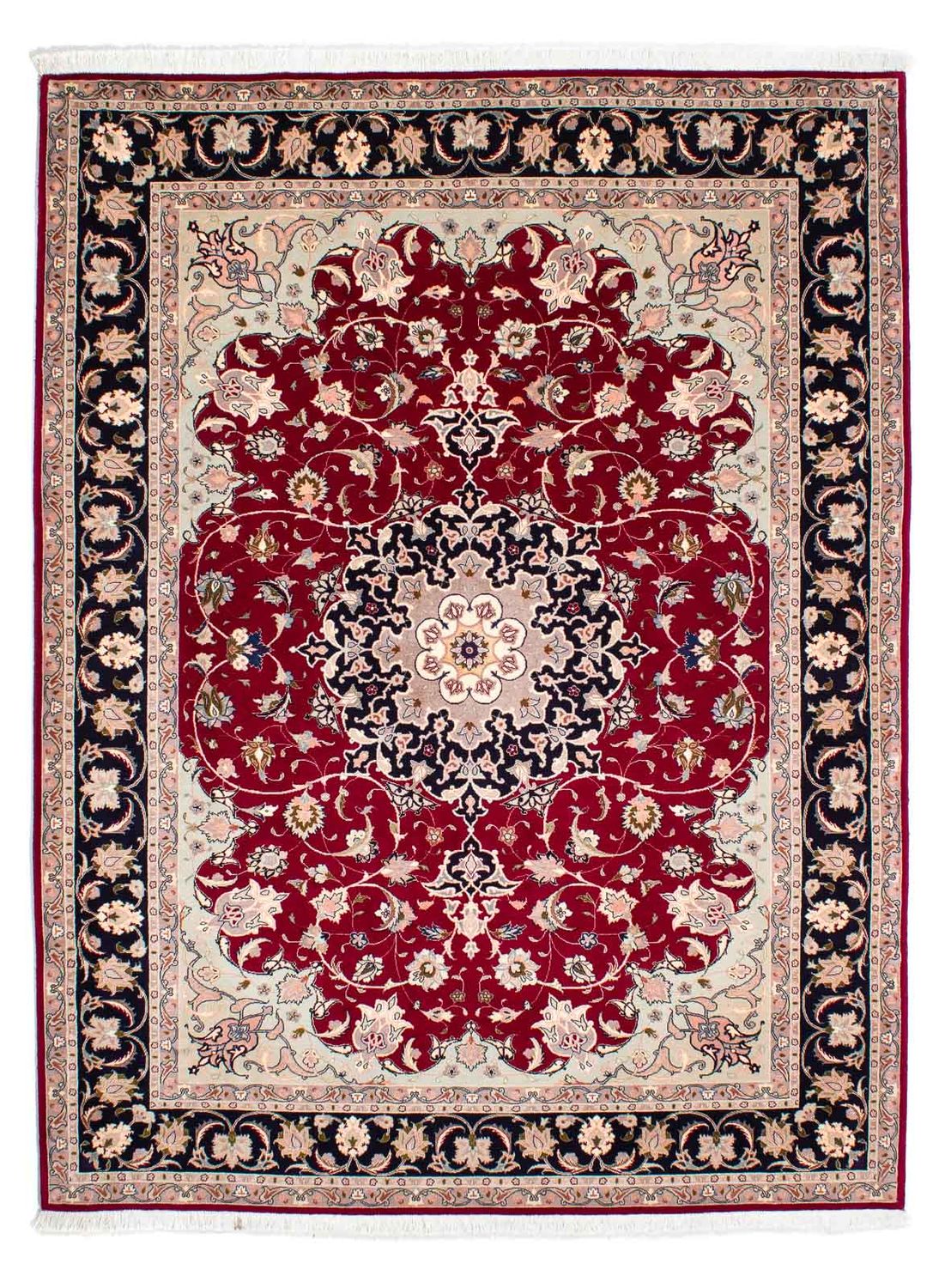 Perserteppich - Täbriz - Royal 236 x 178 cm Teppich Wohnzimmer