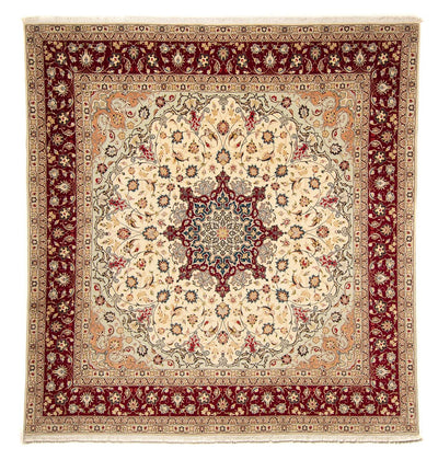 Täbriz - 50 Raj Teppich 252x258cm - Perserteppich