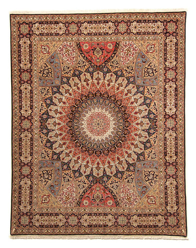 Täbriz - 50 Raj Teppich 205x258cm - Perserteppich