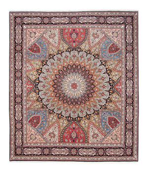 Perserteppich - Täbriz - Royal 304 x 253 cm Teppich Wohnzimmer