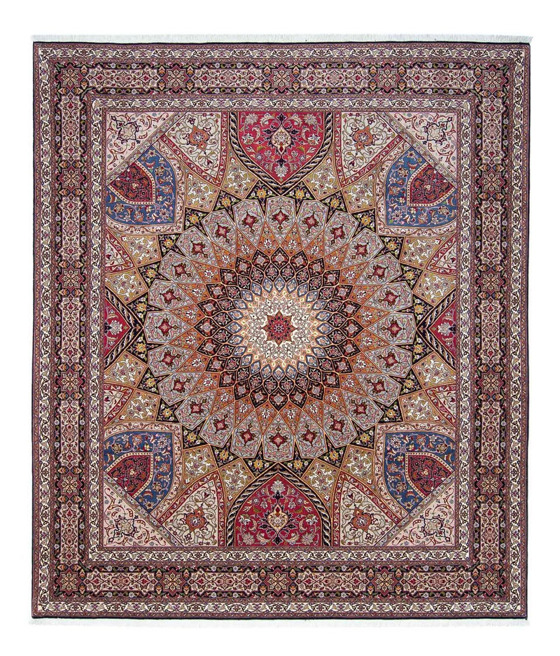 Perserteppich - Täbriz - Royal 304 x 254 cm Wohnzimmer Teppich