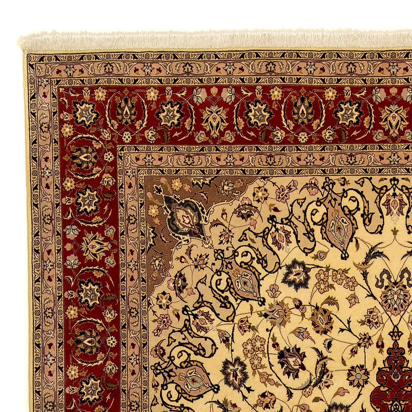 Täbriz - 50 Raj Teppich 355x253cm - Perserteppich