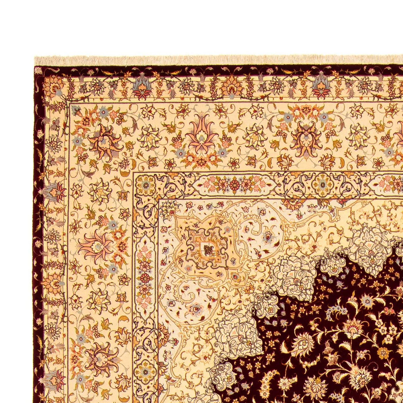 Täbriz - 50 Raj Teppich 405x301cm - Perserteppich