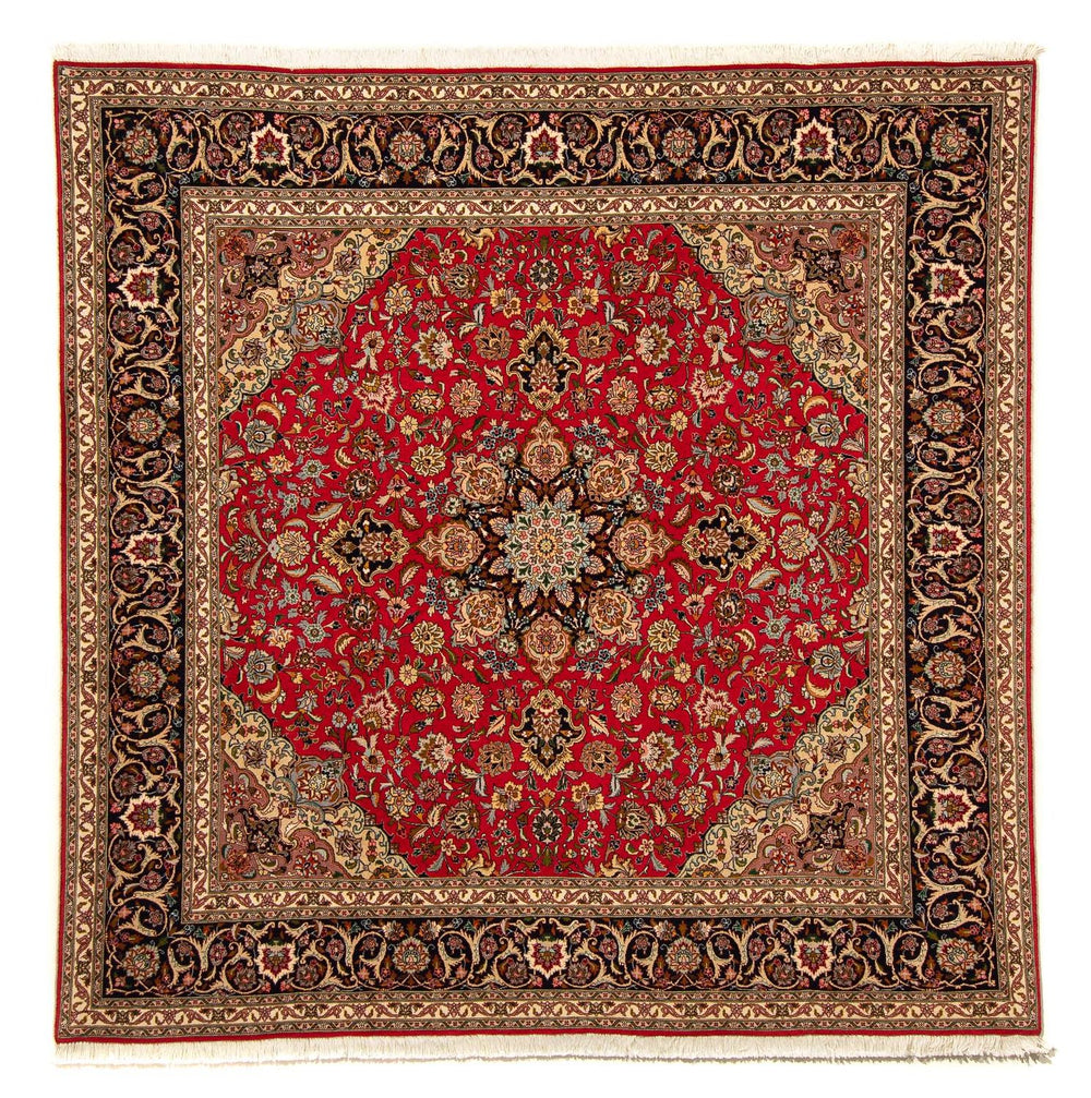 Perserteppich - Täbriz - Royal 204 x 203 cm Quadratischer Teppich