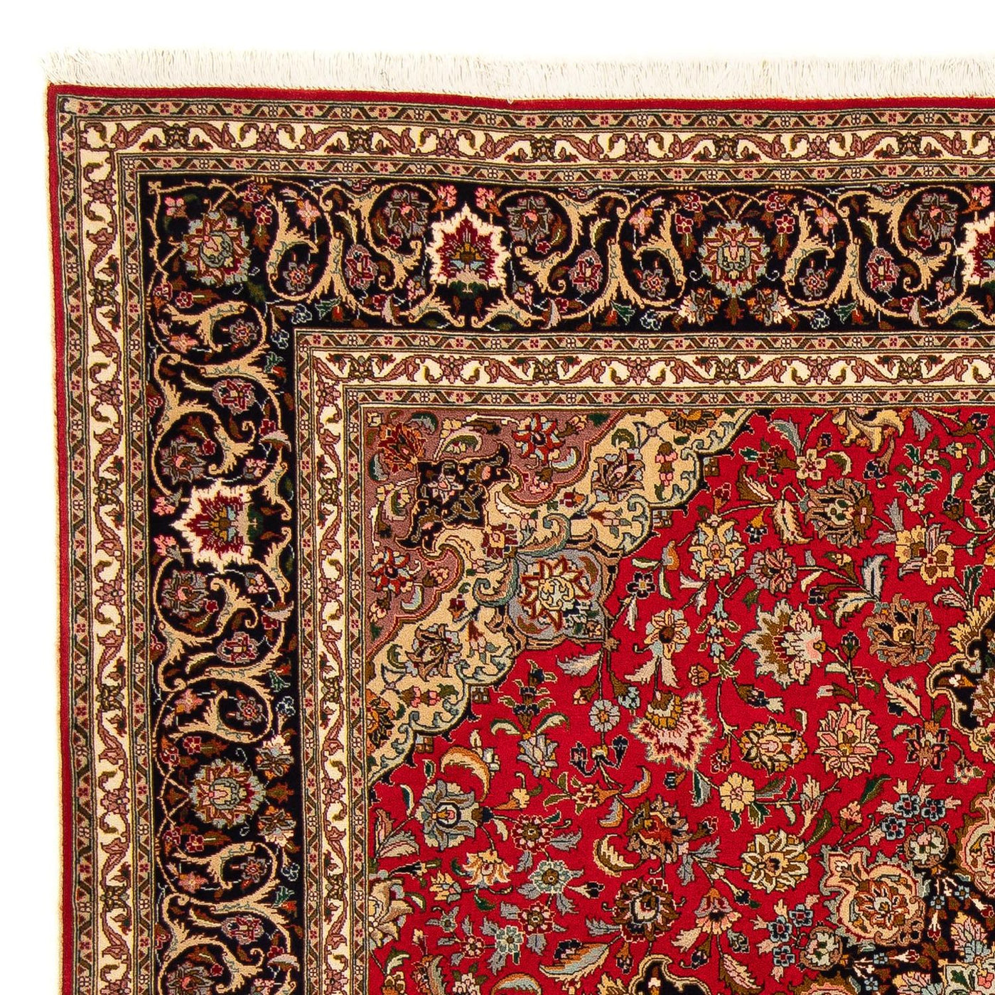 Täbriz - 50 Raj Teppich 204x203cm - Perserteppich