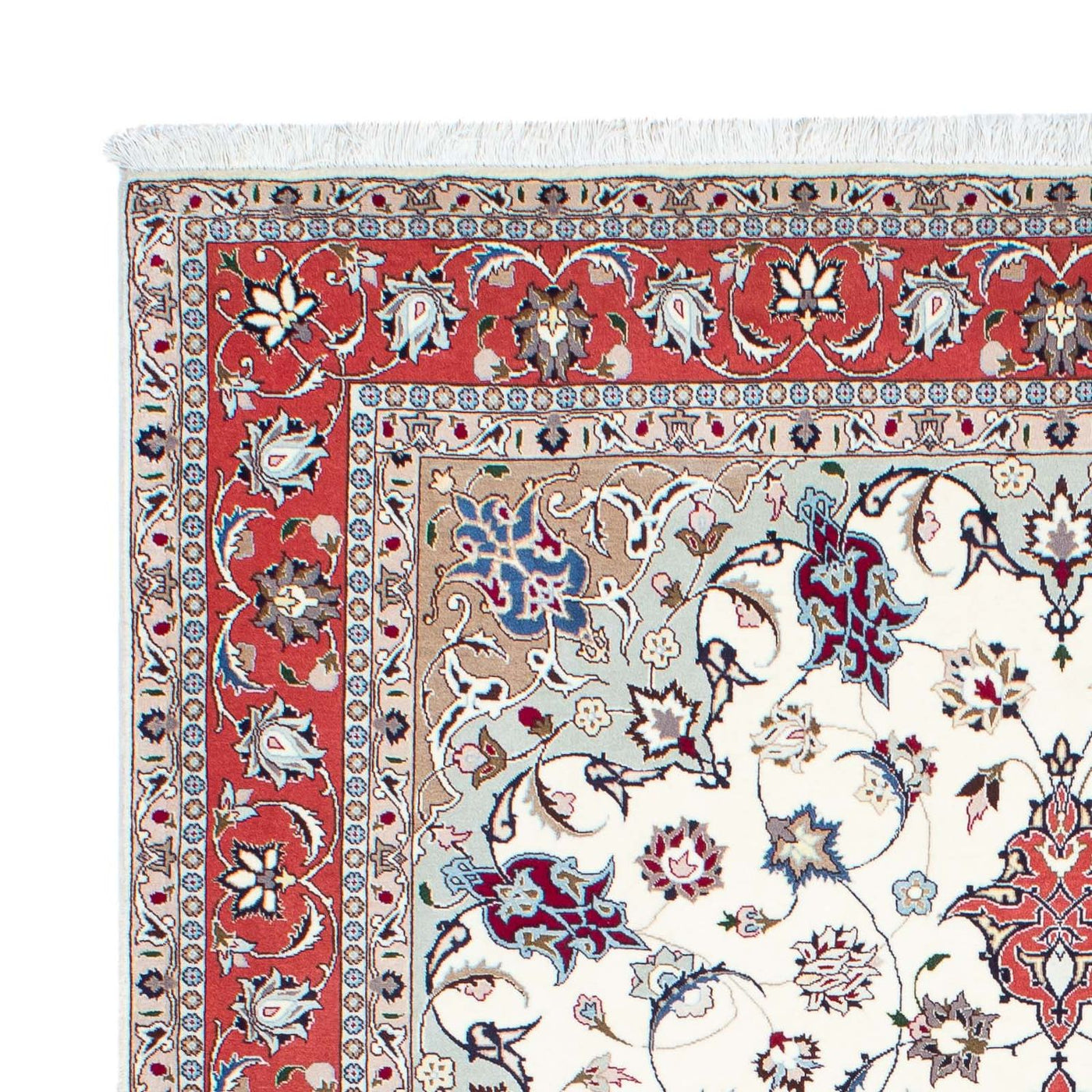 Täbriz - 50 Raj Teppich 198x151cm - Perserteppich