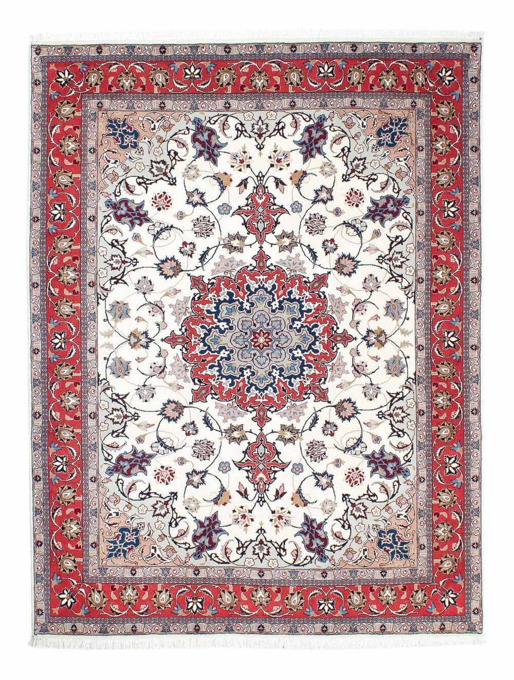 Perserteppich - Täbriz - Royal 202 x 147 cm Teppichbrücke