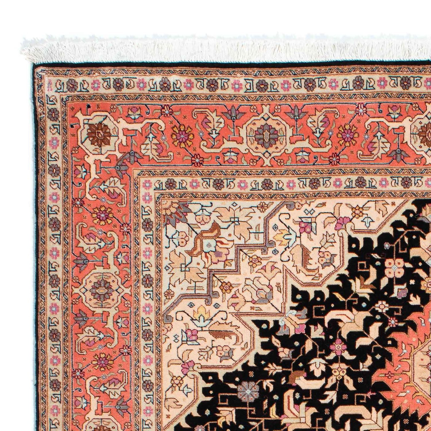 Täbriz - 50 Raj Teppich 207x152cm - Perserteppich