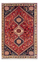 Perserteppich - Nomadic 125 x 80 cm - rot