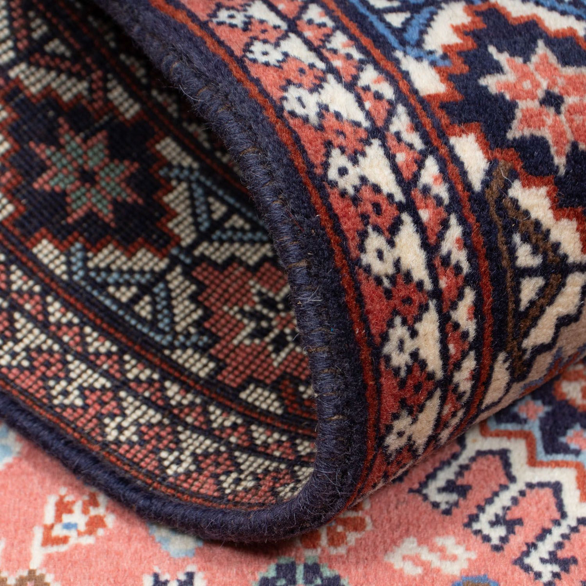 Perserteppich - Nomadic 155 x 103 cm - dunkelblau