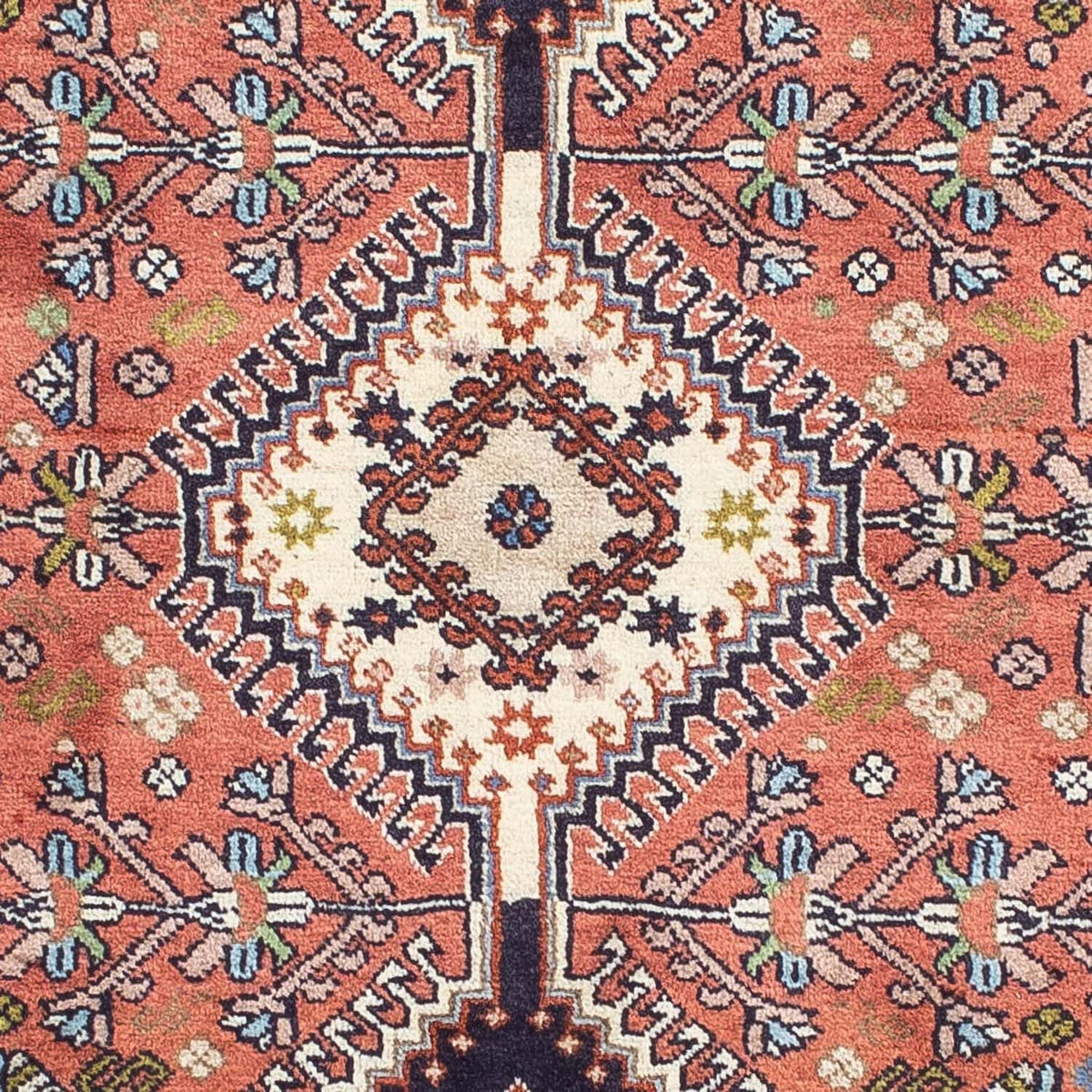 Perserteppich - Nomadic 150 x 100 cm - dunkelblau