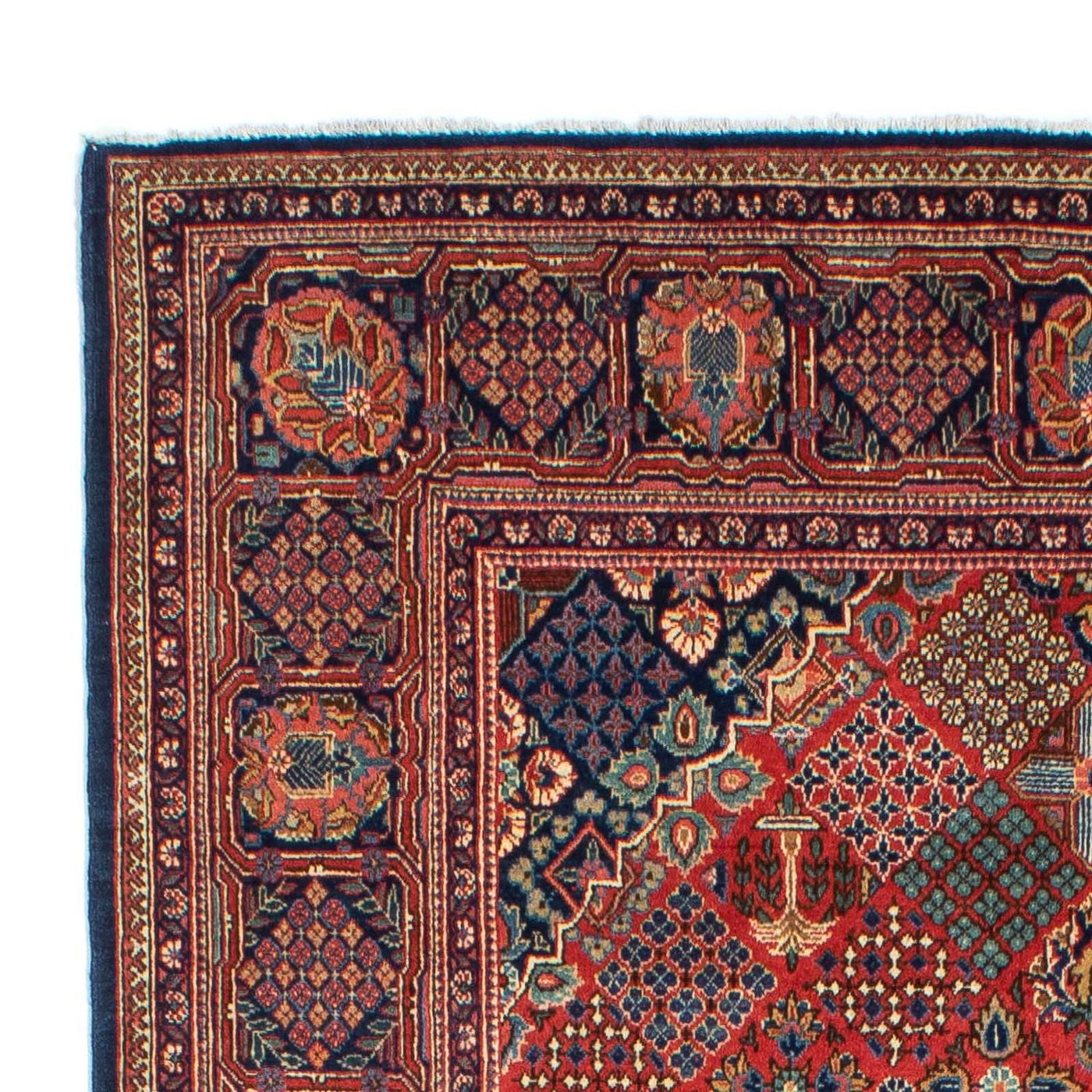 Keshan Teppich 206x132cm - Perserteppich