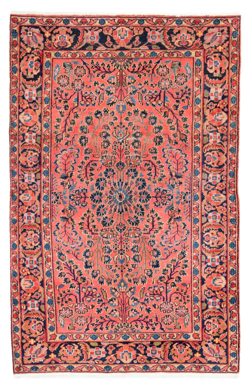 Perserteppich - Classic 202 x 124 cm - hellrot