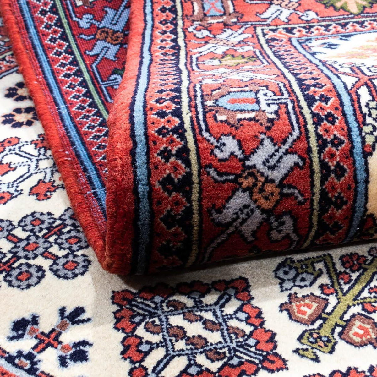 Perserteppich - Nomadic 158 x 112 cm - beige