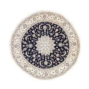 Perserteppich - Nain 243 x 243 cm Teppich Rund