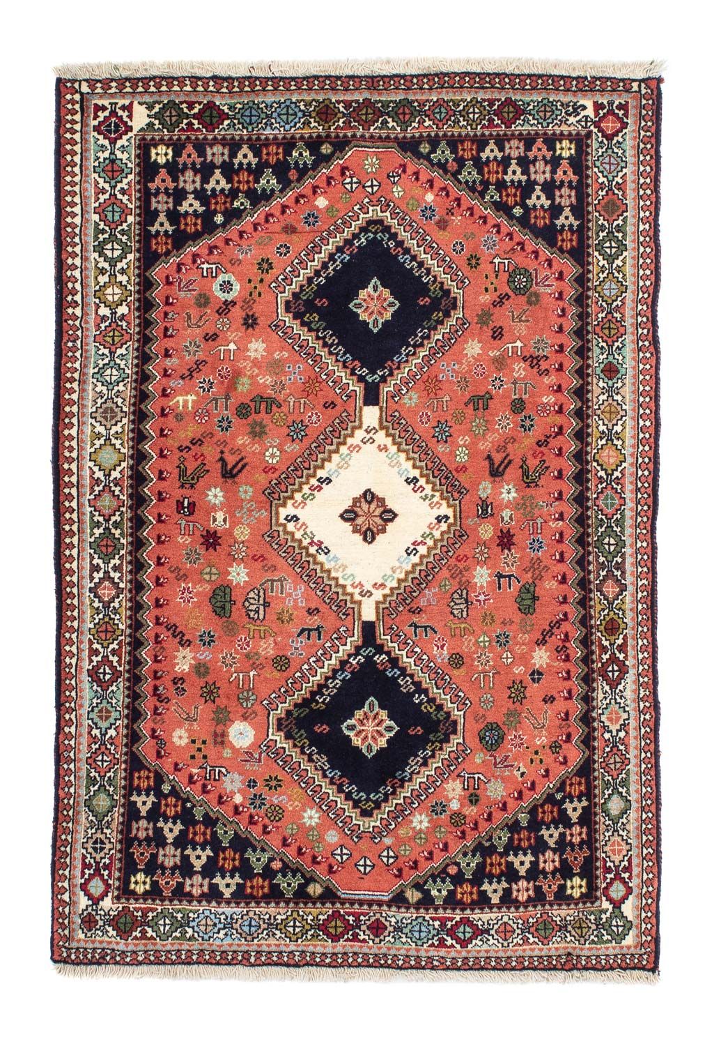 Perserteppich - Nomadic 150 x 101 cm - dunkelblau