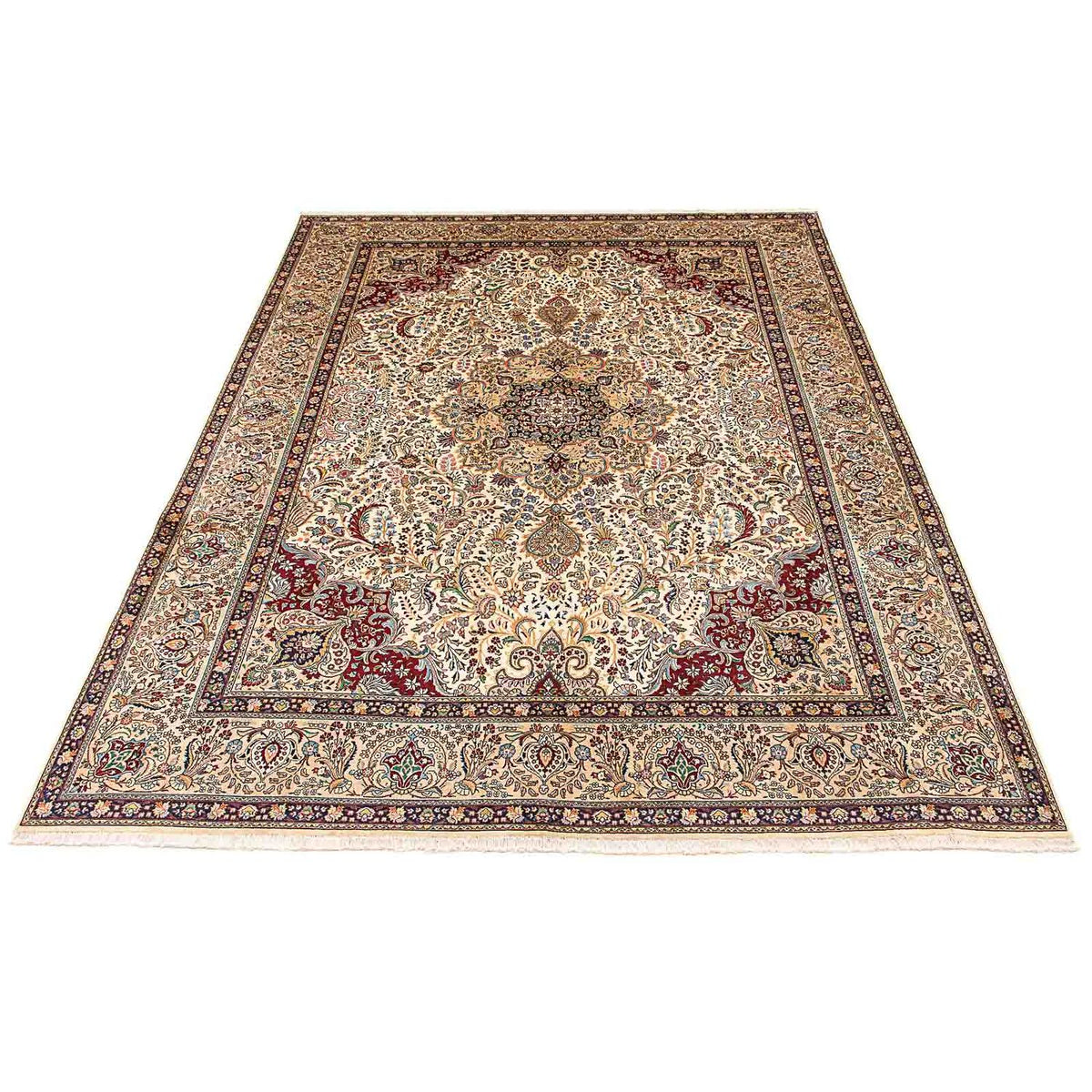 Perserteppich - Täbriz - Royal 392 x 303 cm - beige