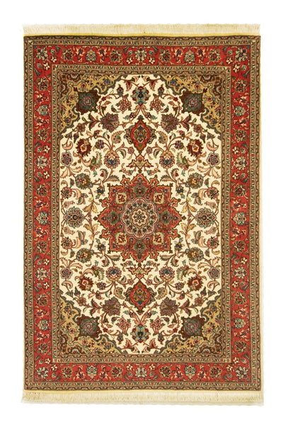 Täbriz - 50 Raj Teppich 103x155cm - Perserteppich