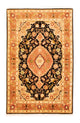 Täbriz - 50 Raj Teppich 160x100cm - Perserteppich