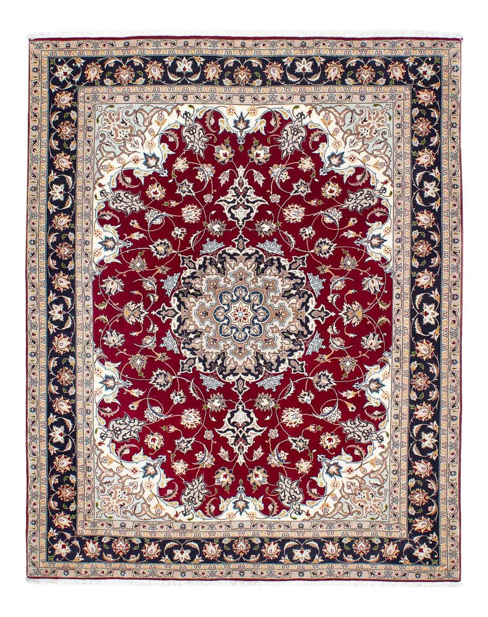 Perserteppich - Täbriz - Royal 195 x 153 cm Teppichbrücke