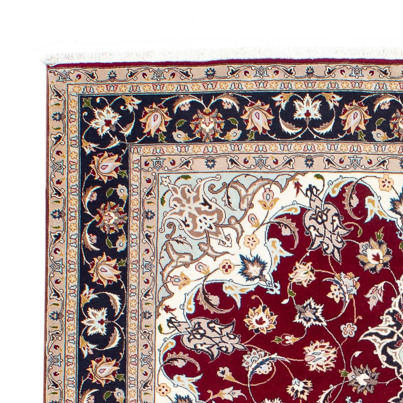 Täbriz - 50 Raj Teppich 195x153cm - Perserteppich