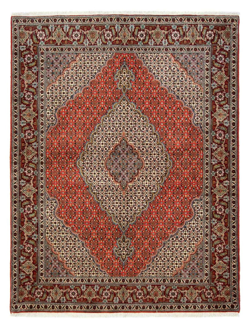 Perserteppich - Täbriz 200 x 150 cm - dunkelrot