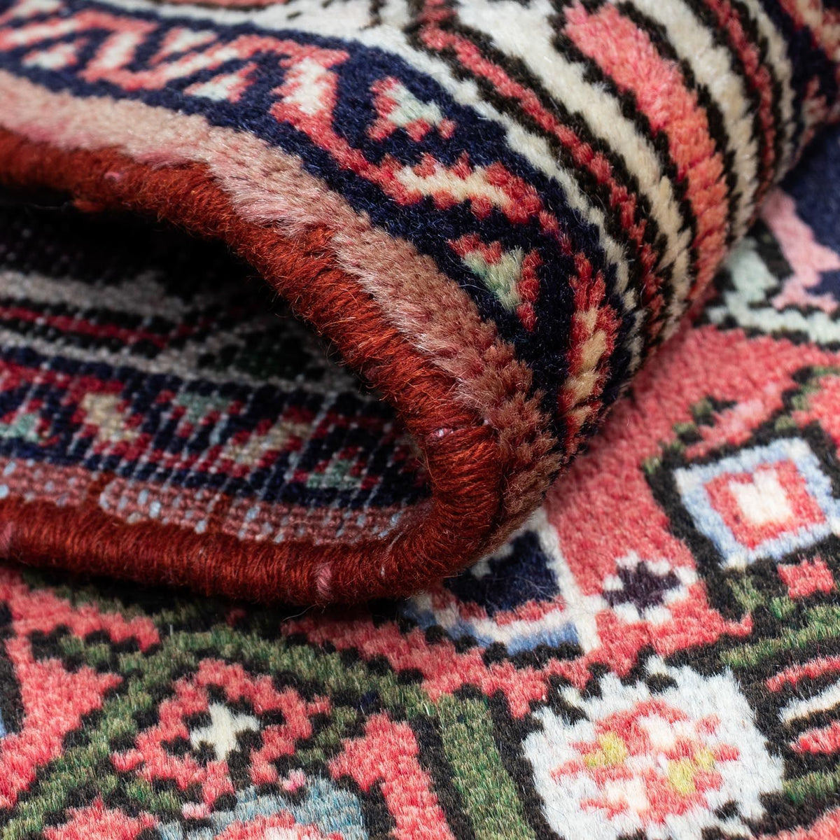 Perserteppich - Nomadic 125 x 80 cm - hellrot