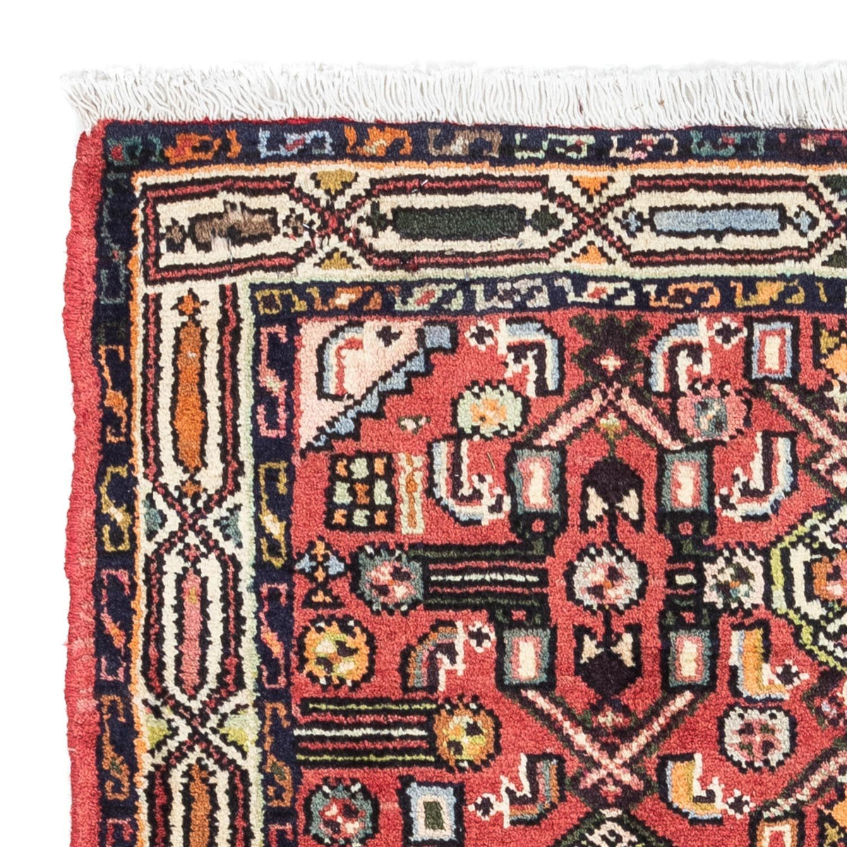 Perserteppich - Nomadic 125 x 80 cm - hellrot