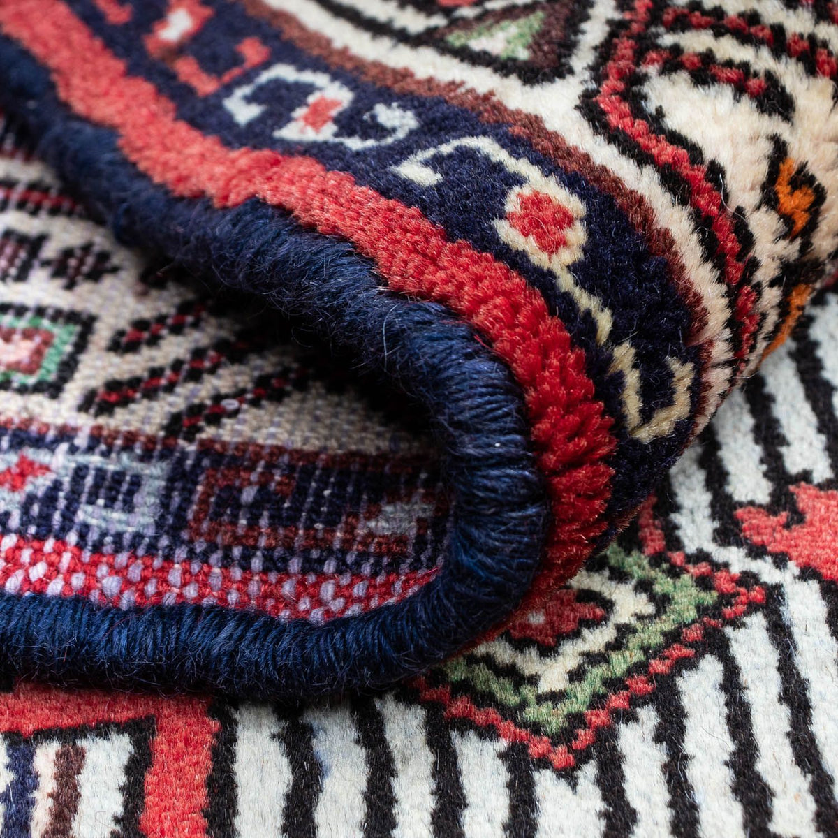 Perserteppich - Nomadic 125 x 80 cm - rot